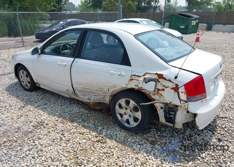 2009 Kia Spectra Ex from USA, damaged, VIN KNAFE221995596915